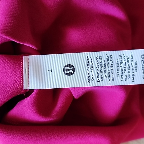 Lululemon Align HR Pant 28" In Passionate NWT - Picture 6 of 7